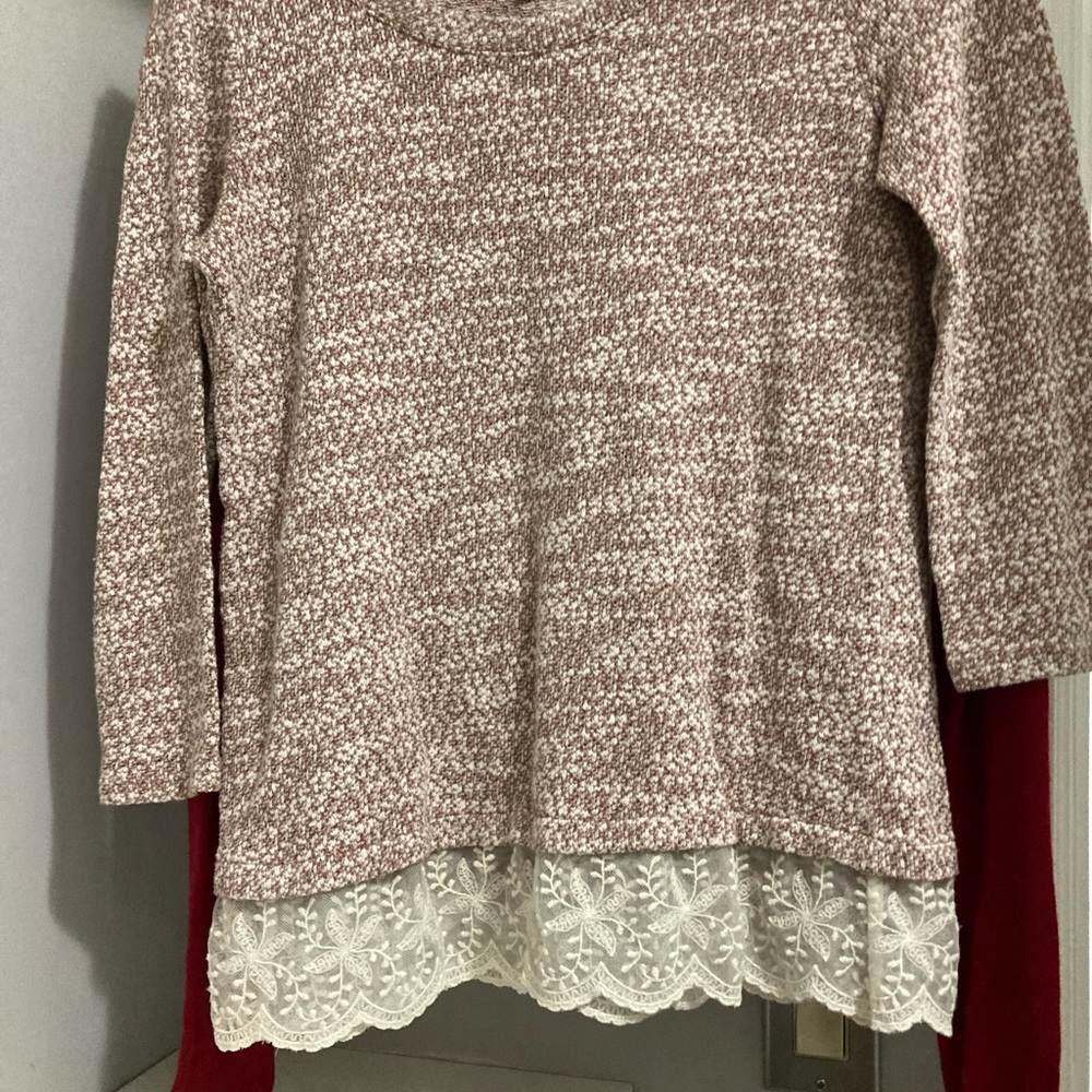 Loft 3/4 length top sz SM.